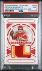 2024 NATIONAL TREASURES HEIRLOOMS RELIC HOLO SILVER PATRICK MAHOMES II /25 PSA 9
