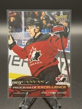 2025-26 Upper Deck S2 Matthew Wood UD Canvas Program of Excellence Rookie #C-263