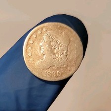 1835 Capped Bust Half Dime 5C Silver Large Date Large 5c Philadelphia