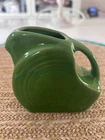 Fiestaware Ceramic Mini Disc Pitcher RETIRED Shamrock-FREE Shipping