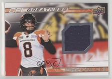 2023 Upper Deck CFL CFL Greatness Game Jersey Vernon Adams Jr #CG-VA 1e15