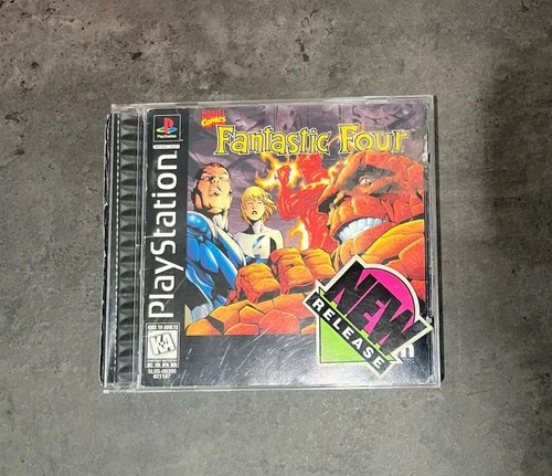 Fantastic Four For The PS1 | Sony Playstation 1 Game