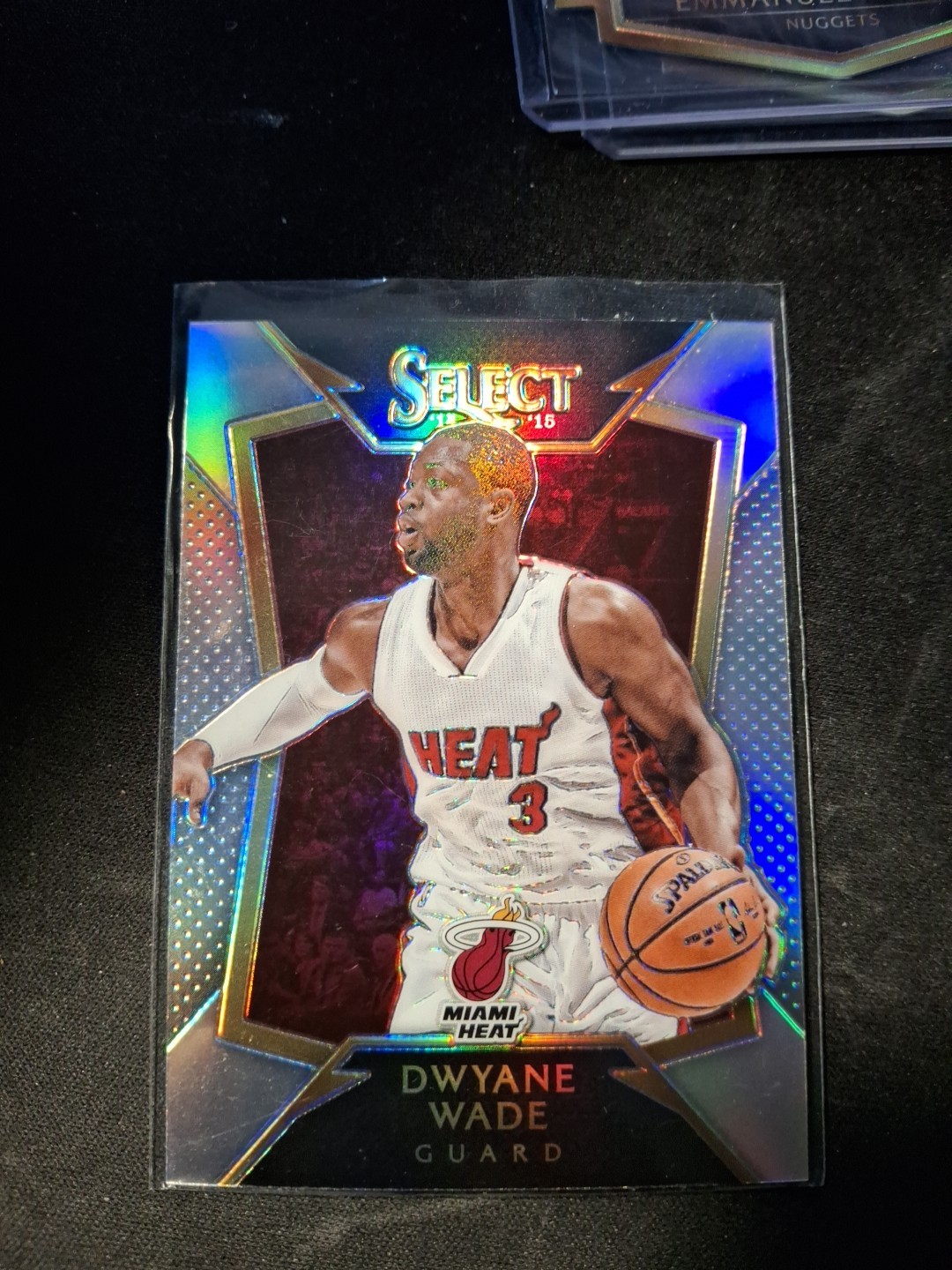 2014-15 Select Dwyane Wade Silver Prizm Concourse #2 Miami Heat