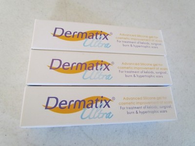 Dermatix Ultra Advanced Silicone Scar Gel 15g 3 Pack Exp 05/2028 New