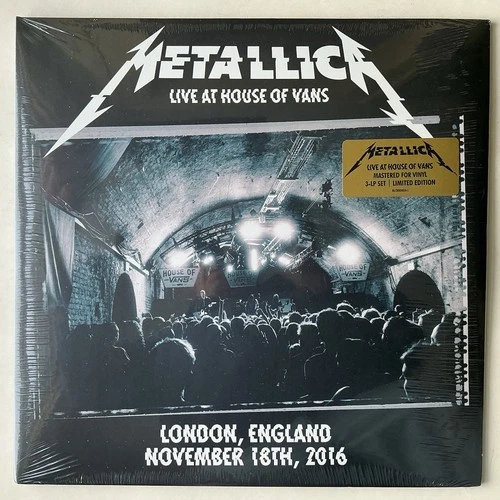 METALLICA Live At House Of Vans SEALED BLCKND033-1 m/m 2017 Limited Edition ORIG