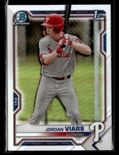 2021 Bowman Draft Jordan Viars #BDC-132 Chrome Refractor