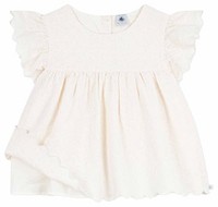 Petit Bateau MäDchen A0Ezn Tag-Kleidung, Marshmallow, 6 Jahre
