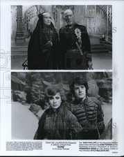 1985 Press Photo Sian Phillips Jose Ferrer Francesca Annis and Kyle MacLachlan