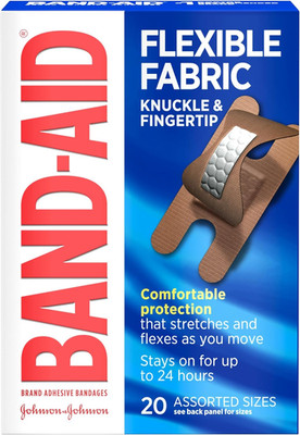 Brand Sterile Flexible Fabric Adhesive Bandages, for Protection & Wound Care of