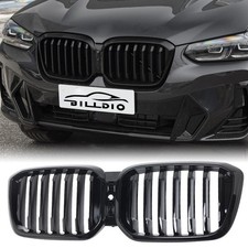 G01 G02 Grill - Black Kidney Grille Compatible With 2022-IN BMW X3 G01 X4 G02...