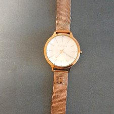 Tommy Hilfiger Damen Quarz Uhr 1781949 Roségold Milanaise weiß Analog 30m