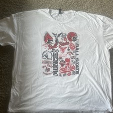 Ball State University Cardinals T-shirt Size 4XL