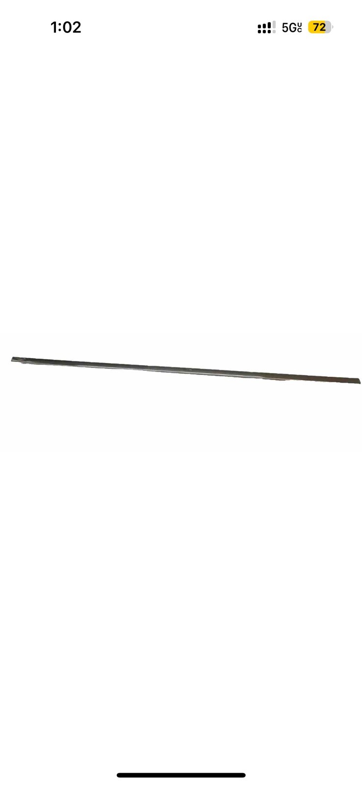 Rolls Royce Silver Spur, Spirit, Bentley Mulsanne Center Hood/Bonnet Chrome Trim