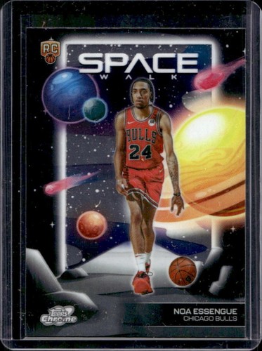 2025 Topps Cosmic Chrome Noa Essengue Base (RAW)