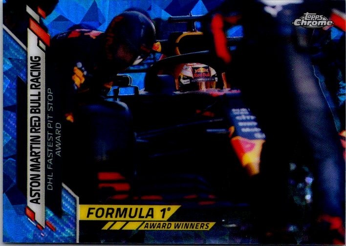 2020 Topps Chrome Formula 1 Sapphire SP Aston Martin Red Bull Racing #194