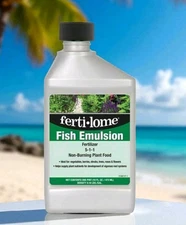 VPG Fertilome (#10611) Fish Emulsion Fertilizer Concentrate, 5 -1 - 1, 16 oz