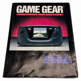 Sega Game Gear System Console Instruction Manual Booklet & Inserts Only GameGear