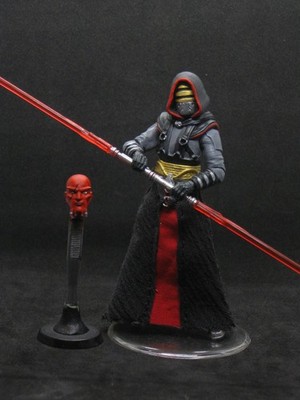 Custom Star Wars Sith Lord ''Darth VINDICAN'' 1:18 scale SWTOR **LAST ONE**