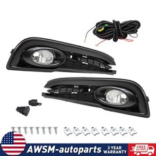 Fits For 2013-2015 Honda Civic 4dr Sedan Bumper Pair Fog Lights Fog Lamps Lh Rh Fits For 2013-2015 Honda Civic 4dr Sedan Bumper Pair Fog Lights Fog Lamps Lh Rh