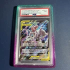 2019 Pokemon Sun Moon Power Partnership Promo SM191 Mewtwo Mew GX PSA 9