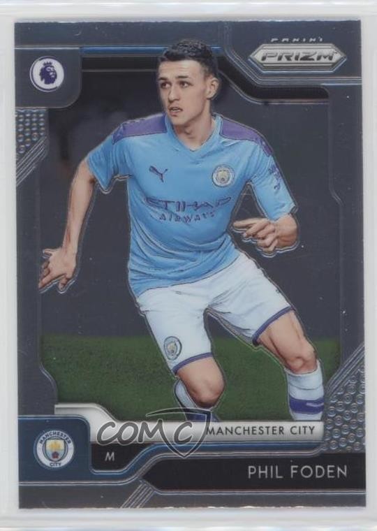 2019-20 Panini Prizm Premier League Phil Foden #159 0ff1