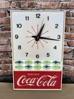 Vintage 1960's Coca Cola Wall Clock NPI - AS-IS, Clock Does NOT Run