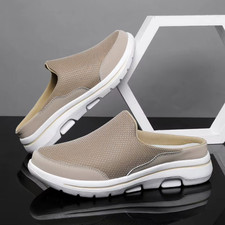 2024 Men Slippers Summer Breathable Home Indoor Slippers Men Thick Bottom Slides