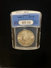 1880-S San Francisco Morgan Silver Ms 62 ANACS