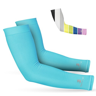 #ad Cooling Arm Sleeves Men Women Breathable UV Sun Protection Sports Cover $21.53