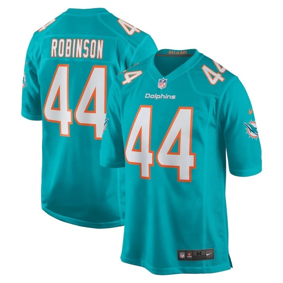 Men's Dolphins Football Fan Jersey – 2025 Printed Jersey