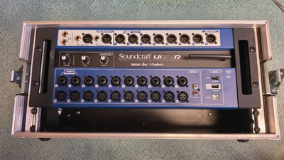 Soundcraft Ui24R 24-Kanal USB Digital Mixer im Thon-Case