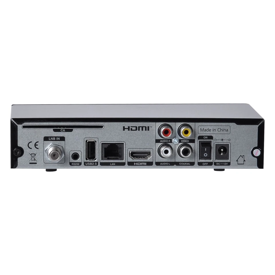 FHD Ku/C Digital Satelliten TV Receiver Box Auto BISS Media Player DVB-S2X/S2/S - Bild 4 von 4