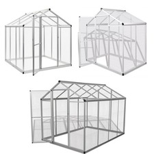 Vogelkäfig Voliere Außenvoliere Aluminium Vogelhaus Hühnerstall Vogelvoliere NEU