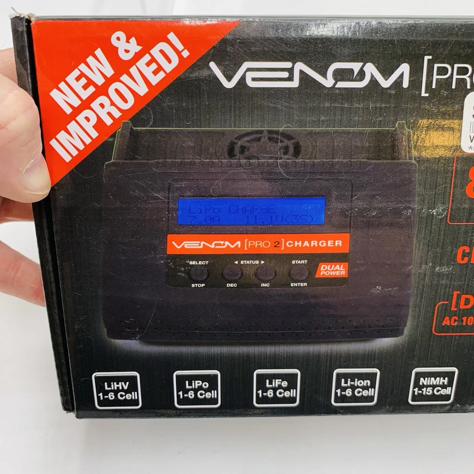 Venom Pro 2 LiPo/NiMH AC/DC RC Battery Charger - Image 3 of 4