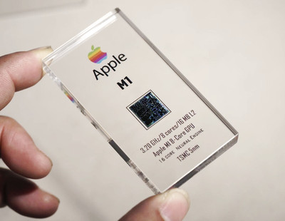 Apple M1 Chip. Crafted from genuine chips.High collectible value