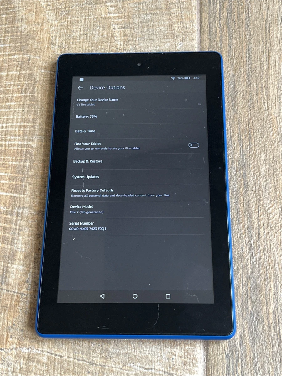 Las mejores ofertas en Amazon Fire 7 (7th Generation) Negro 8 GB