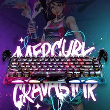 Gravastar Mercury V75 Pro / V75 Lite 75 Magnetic Switch Wired Gaming Keyboard