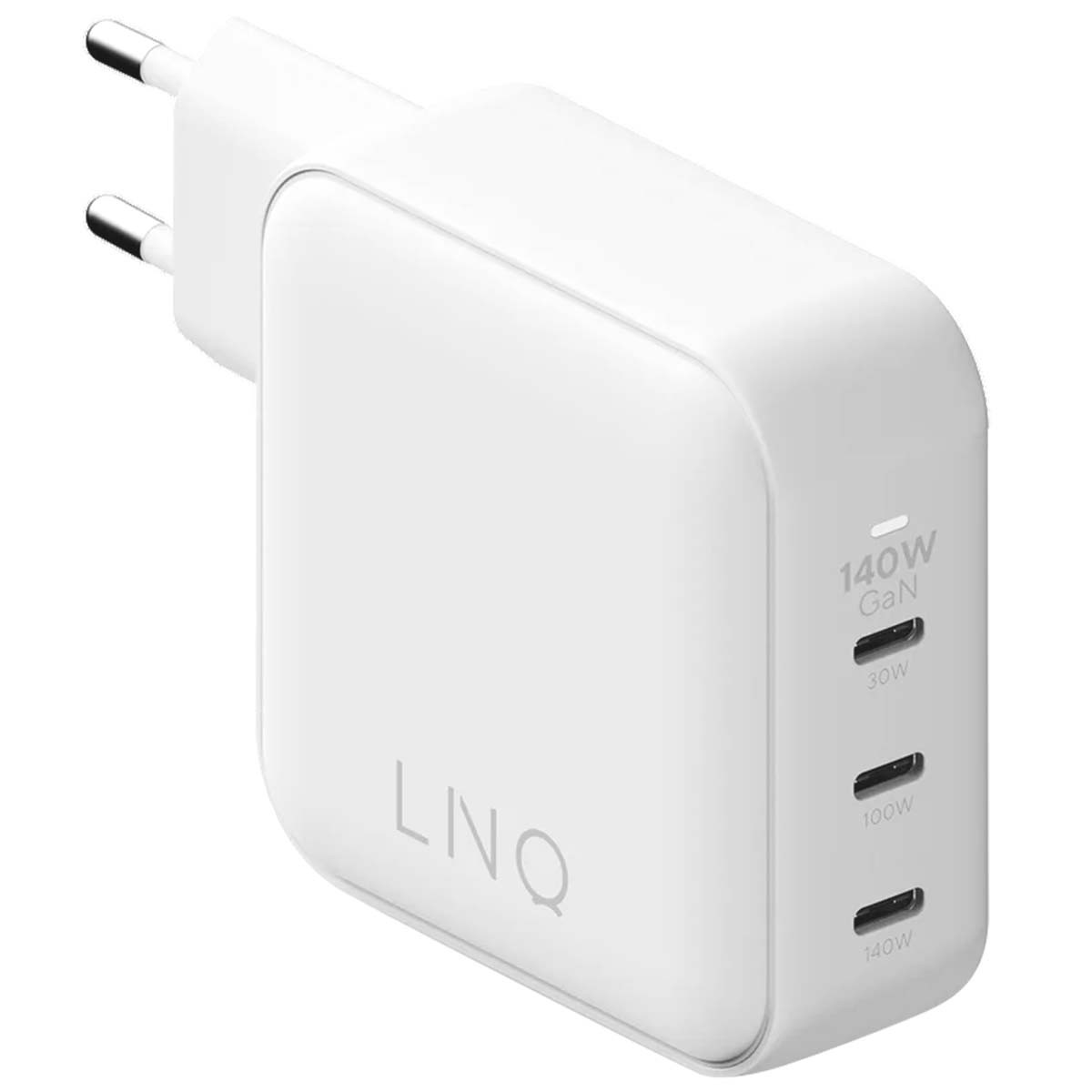 Chargeur USB-C puissant 140W GaN secteur résout la panne de batterie de vos trois appareils