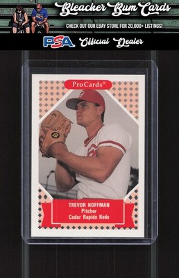 1991-92 ProCards Tomorrow's Heroes 219 Trevor Hoffman HOF RC