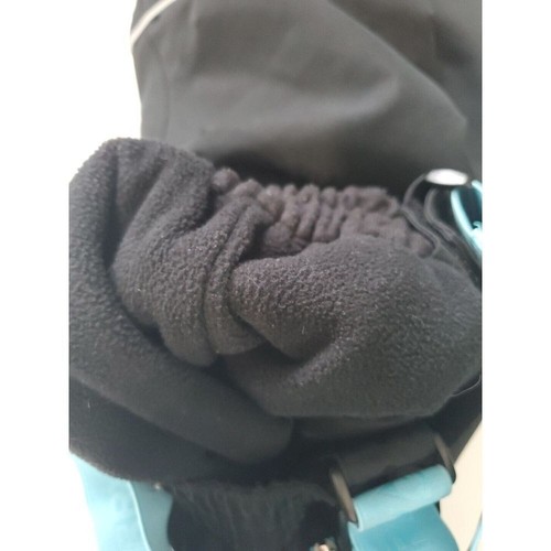 Gerry Girl's Youth Performance Overall Snow Pants Size XS 5/6 Black Fleece Lined - Picture 12 of 12