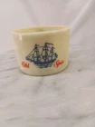 New ListingVintage Old Spice "Shulton 2.25" Milk Glass Clipper Ship Shaving Mug Cup