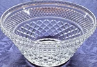 Vintage Anchor Hocking Wexford Clear Glass Salad/Serving/Punch 9.5” Stand Bowl