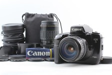 2 Lens A MINT Canon EOS 5 QD Film Camera Body EF 28-105mm f3.5-4.5 100-300mm