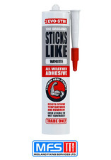 Evo-Stik Sticks Like Sh*t All Weather Adhesive - white - 290ml