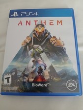 Anthem PS4 Video Game – Very Good •Tested Working • Complete Disc & Case