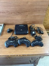 SEGA Genesis Model 2 II Console MK-1631 ALL OEM Bundle Controller Cords TESTED