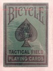 New Jungle Green Tactical Field Bicycle Playing Cards Red-Lens Playable Sealed — photo 1