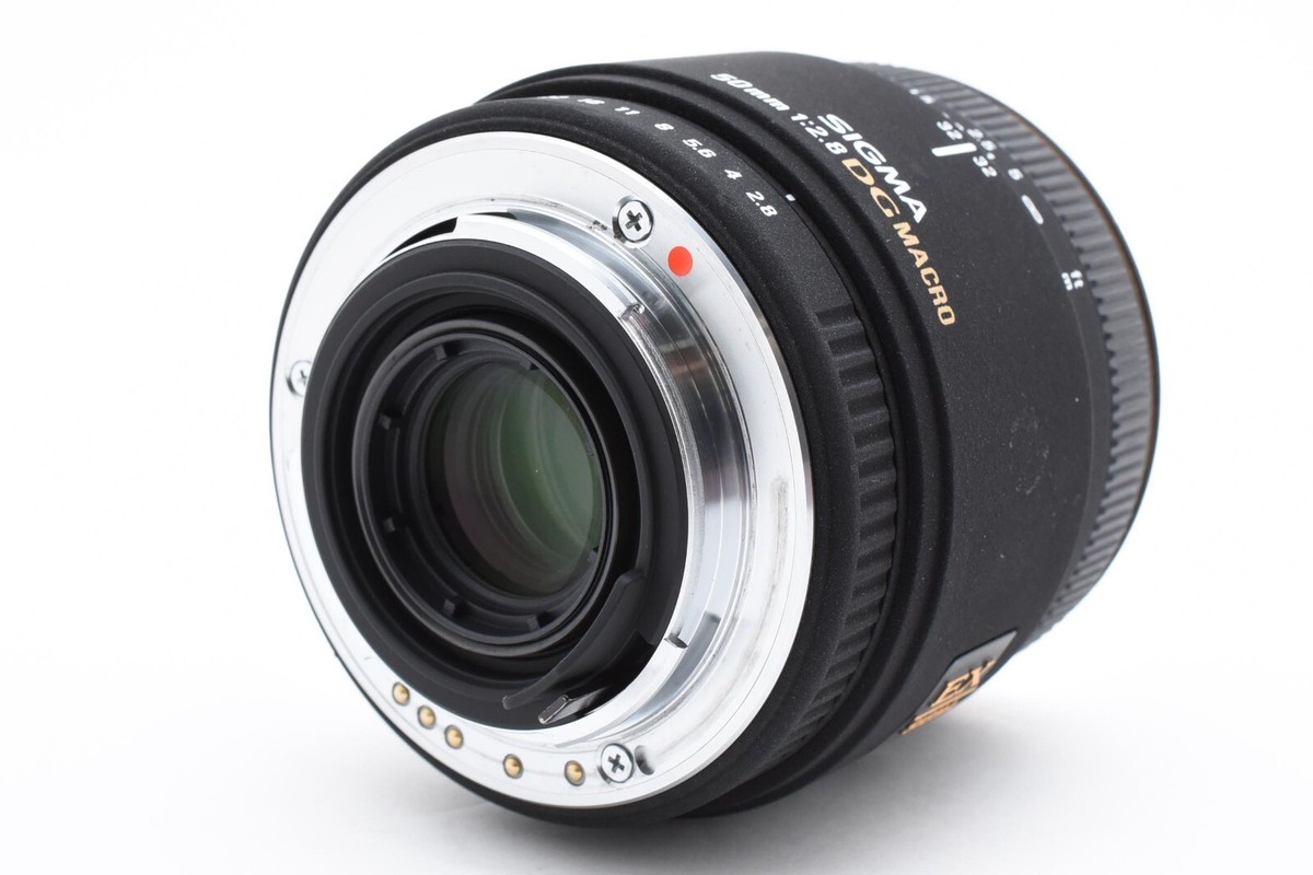 D554 SIGMA 50mm 1:2.8 DG MACRO PENTAX用 Sigma EX DG Macro 50mm F/2.8 Prime Lens For Pentax Made In