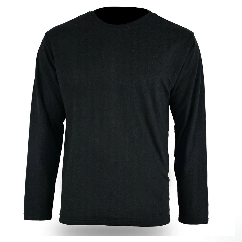 Motorcycle full Kevlar lined T-shirt fiber protective long sleeve T-Shirt - Image 2 of 4
