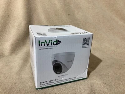 InVid PAR-P5TXIR28-LC 5 Megapixel Network IR Outdoor Dome Camera with 2.8mm Lens